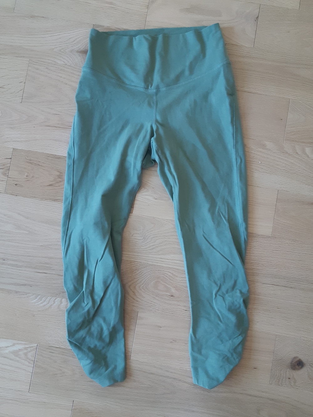 Old Navy Active Extra High Rise With Rusched Legs Sage Green Leggings Go-dry